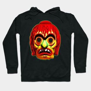 Monster With Bloodshot Eyes and Yucky Chin Boils Hoodie